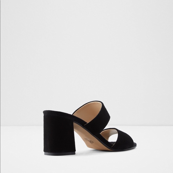 ALDO - Suede Heeled Sandals - Picture 7 of 7